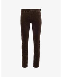PAIGE - Lennox Slim-fit Straight-leg Stretch Denim-blend Jeans - Lyst