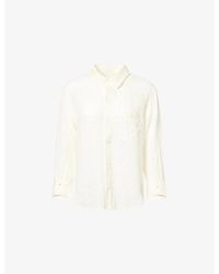 Citizens of Humanity - Kayla Shrunken Linen Shirt - Lyst