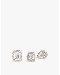 Messika - My Twin 18Ct And 0.81Ct Diamond Stud Earrings - Lyst