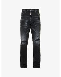 DSquared² - Cool Guy Regular-fit Tapered-leg Denim Jeans - Lyst
