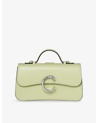 Cartier - Panthère De Nano Leather Top-Handle Bag - Lyst
