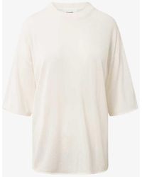 Lovechild 1979 - Tessa Relaxed-fit Short-sleeve Merino-wool T-shirt - Lyst