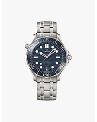 Omega - 210.30.42.20.03.001 Seamaster Diver 300M Steel Self-Winding Watch - Lyst