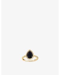 Boucheron - Serpent Bohème S Motif 18Ct- 1.15Ct Onyx And 0.31Ct Diamond Ring - Lyst