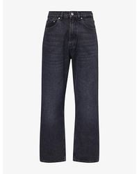Our Legacy - Third Cut Straight-Leg Denim Jeans - Lyst