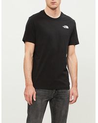 The North Face - Logo-print Cotton-jersey T-shirt - Lyst