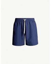 Polo Ralph Lauren - Traveller Logo-Embroidered Swim Shorts - Lyst