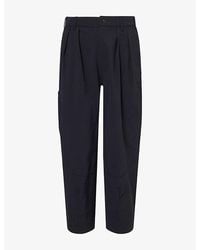 Manors - Greenskeeper Pleated Stretch-Woven Trousers - Lyst