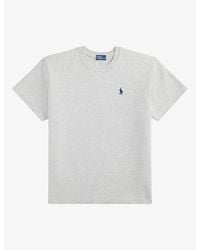 Polo Ralph Lauren - Logo-Embroidered Cotton-Jersey T-Shirt - Lyst