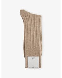 FALKE - No 2 Finest Cashmere-Blend Crew-Length Socks - Lyst