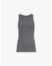 Samsøe & Samsøe - Alexo Round-neck Stretch Organic-cotton T-shirt - Lyst