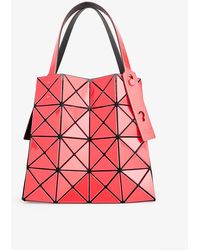 Bao Bao Issey Miyake - Carat Geometric-pattern Pvc Tote Bag - Lyst