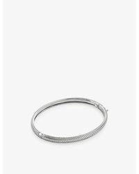 Monica Vinader - Heirloom Sterling- Bangle - Lyst
