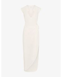 Skims - Cover-Ups Cotton-Jersey Tie Dress - Lyst
