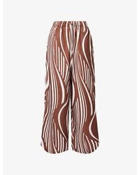 Seafolly - Coastline Wide-Leg Woven Trousers - Lyst