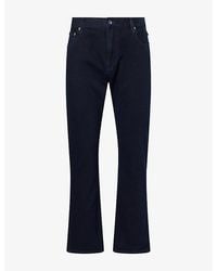 Replay - Aideen Straight-Leg Cotton Denim Jeans - Lyst
