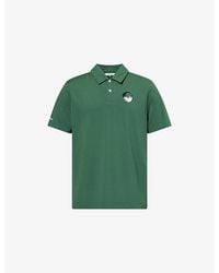 Malbon - Fairway Baldwin Woven Polo T-Shirt - Lyst