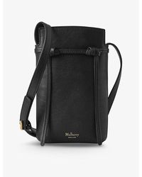 Mulberry - Clovelly Leather Phone Pouch - Lyst