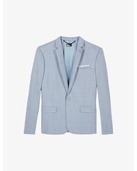 The Kooples - Single-Breasted Notch-Lapel Wool Blazer - Lyst