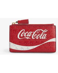 Anya Hindmarch - Coca Cola Leather Cardholder - Lyst