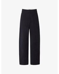 Soeur - Hawk Straight-Leg High-Rise Crepe Trousers - Lyst