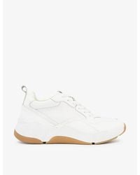 Dune - Eagerly Chunky-sole Low-top Leather Trainers - Lyst