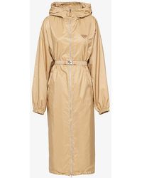 Prada - Light Oversized-fit Re-nylon Raincoat - Lyst