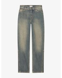 Zadig & Voltaire - Ete Straight-Leg High-Rise Jeans - Lyst