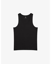 Reiss - Vinnie Crewneck Stretch-Cotton Vest - Lyst