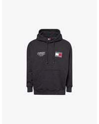 Tommy Hilfiger - The Apxgp Collection Relaxed-Fit Graphic Logo-Embroidery Cotton-Jersey Hoody - Lyst