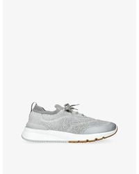 Brunello Cucinelli - Knitted Sportiv Sneakers - Lyst