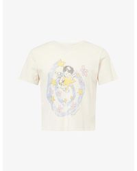 NAHMIAS - Heaven Graphic-Print Boxy Cotton-Jersey T-Shirt - Lyst