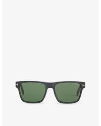 Tom Ford - Tr001981 Calder Square-Frame Acetate Sunglasses - Lyst