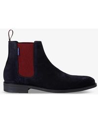 Paul Smith - Vy Cedric Panelled Suede Chelsea Boots - Lyst