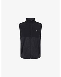 Vuori - Sunday Element Logo-Print Woven Vest - Lyst