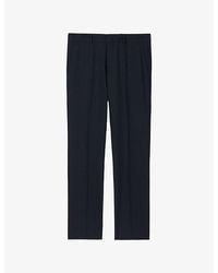 Sandro - Wide-Leg Regular-Fit Wool Suit Trousers - Lyst