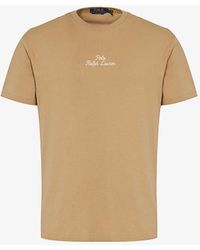 Polo Ralph Lauren - Logo-print Short-sleeve Cotton-jersey T-shirt Xx - Lyst