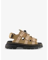 Dr. Martens - Jericho toggle-lace Leather Sandals - Lyst