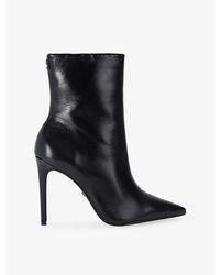 KG by Kurt Geiger - Tokyo Leather Heeled Ankle Boots - Lyst
