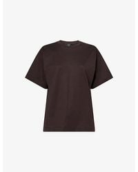 ME+EM - Round-Neck Oversized Cotton T-Shirt - Lyst