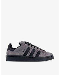 adidas - Campus 00S Brand-Stripe Low-Top Suede Trainers - Lyst