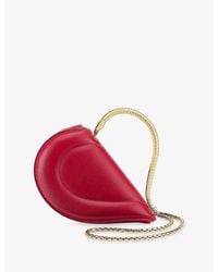 BVLGARI - Serpenti Cuoricino Mini Leather Top Handle Bag - Lyst