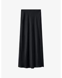 JOSEPH - Isaak High-Waist Silk-Satin Maxi Skirt - Lyst