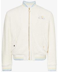 Casablancabrand - Embroidered Wool-blend Jacket - Lyst