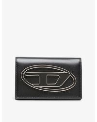 DIESEL - 1Dr Leather Card Holder - Lyst