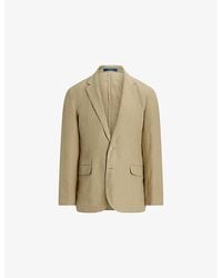 Polo Ralph Lauren - Single-Breasted Notch-Lapel Linen Blazer - Lyst