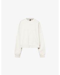 Entire studios - Box Dropped-Shoulders Cotton-Jersey Sweatshirt - Lyst