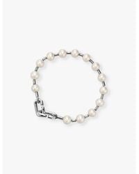 Tiffany & Co. - Tiffany Hardwear Sterling- And Freshwater Pearl Bracelet - Lyst