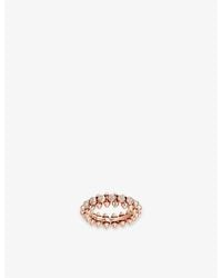 Cartier - Clash De 18Ct Rose- And 0.53Ct Brilliant-Cut Diamond Ring - Lyst