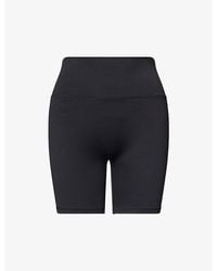 Sisterly Tribe - Softsculpt High-Rise Stretch-Woven Shorts - Lyst